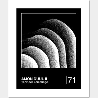 Amon Duul / Original Minimalist Graphic Artwork Design Posters and Art
